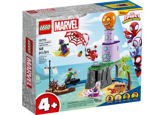 Lego 10790 Spider-Man: Spideys Team an Green Goblins Leuchtturm - plegobil