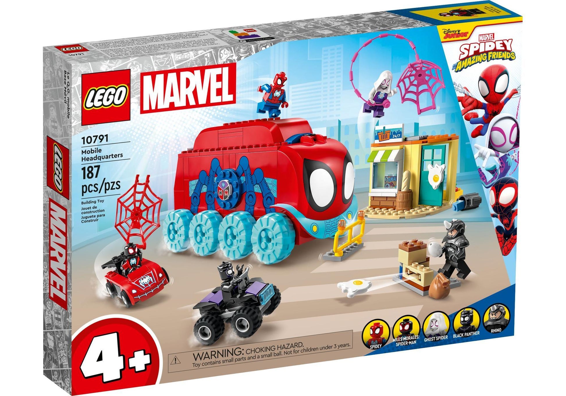 Lego 10791 Spider-Man: Spideys Team-Truck - plegobil
