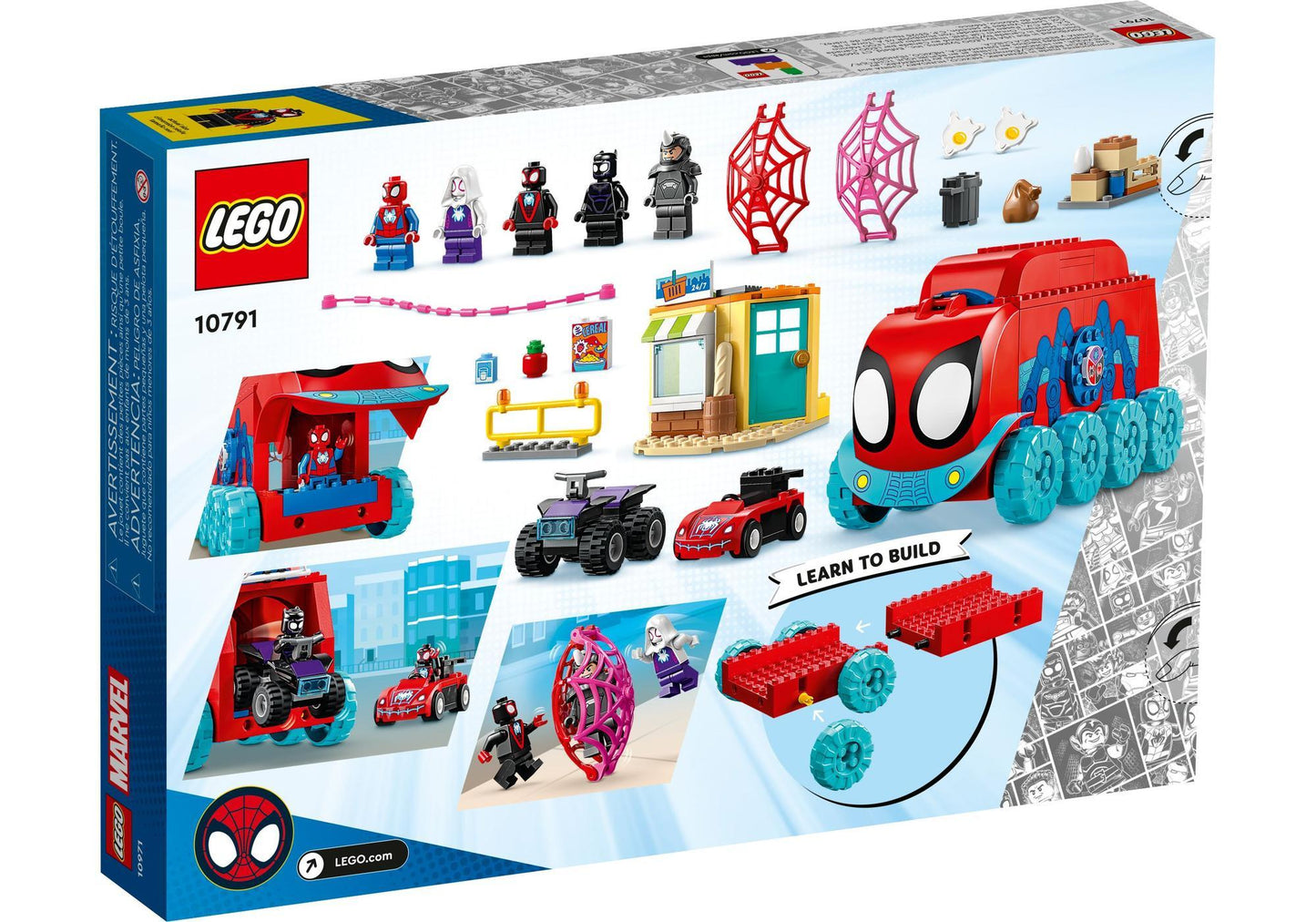 Lego 10791 Spider-Man: Spideys Team-Truck - plegobil