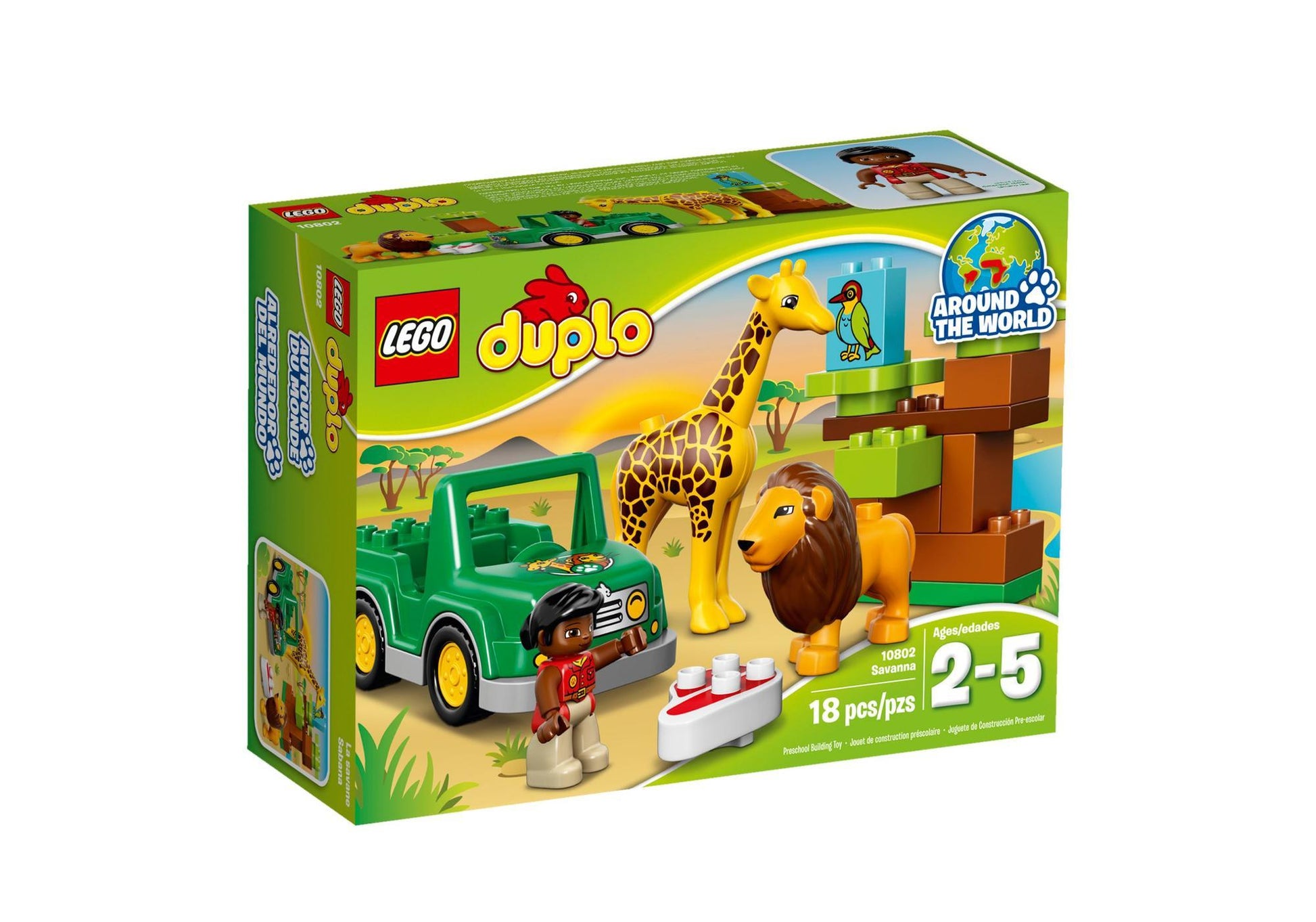 Lego 10802 DUPLO Around the World: Savanne - plegobil