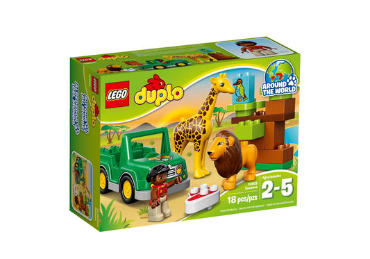 Lego 10802 DUPLO Around the World: Savanne - plegobil