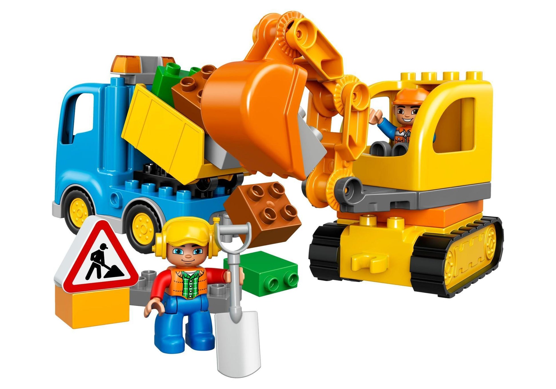 Lego 10812 DUPLO Bagger & Lastwagen - plegobil