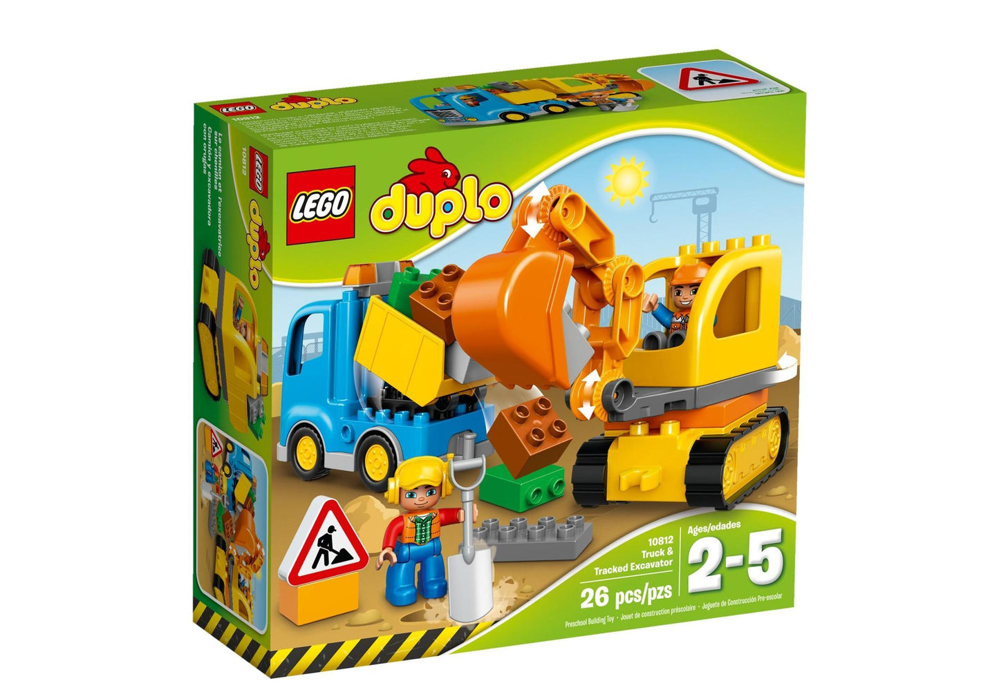Lego 10812 DUPLO Bagger & Lastwagen - plegobil