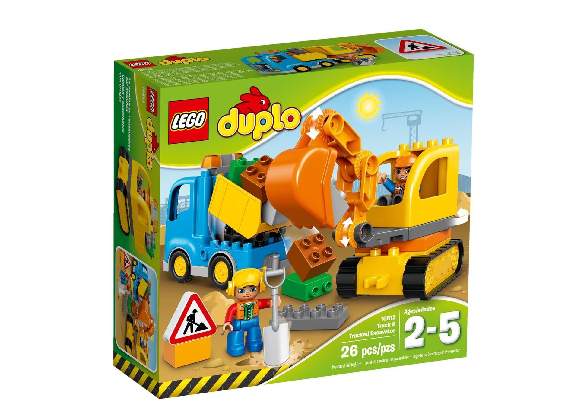 Lego 10812 DUPLO Bagger & Lastwagen - plegobil