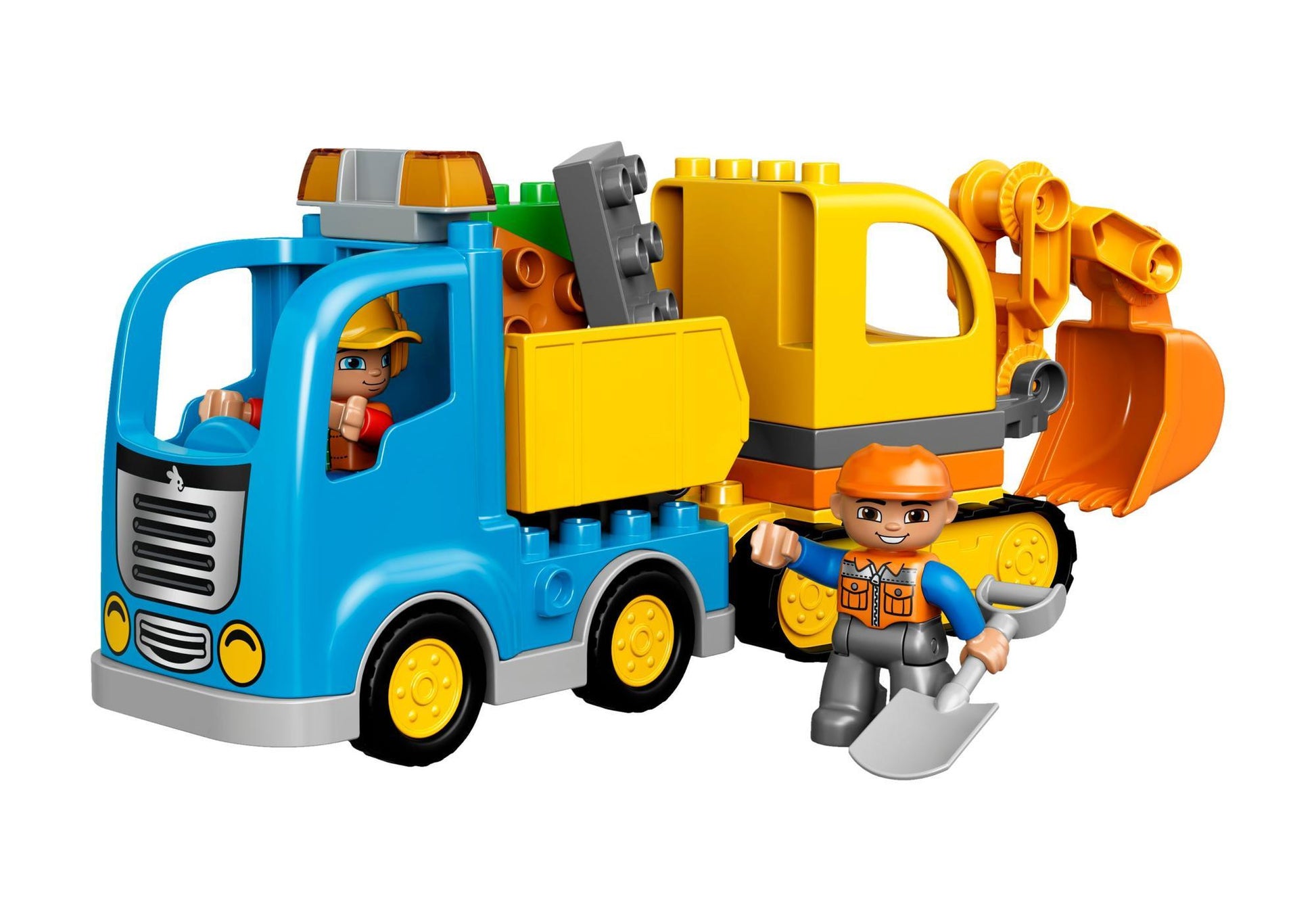 Lego 10812 DUPLO Bagger & Lastwagen - plegobil