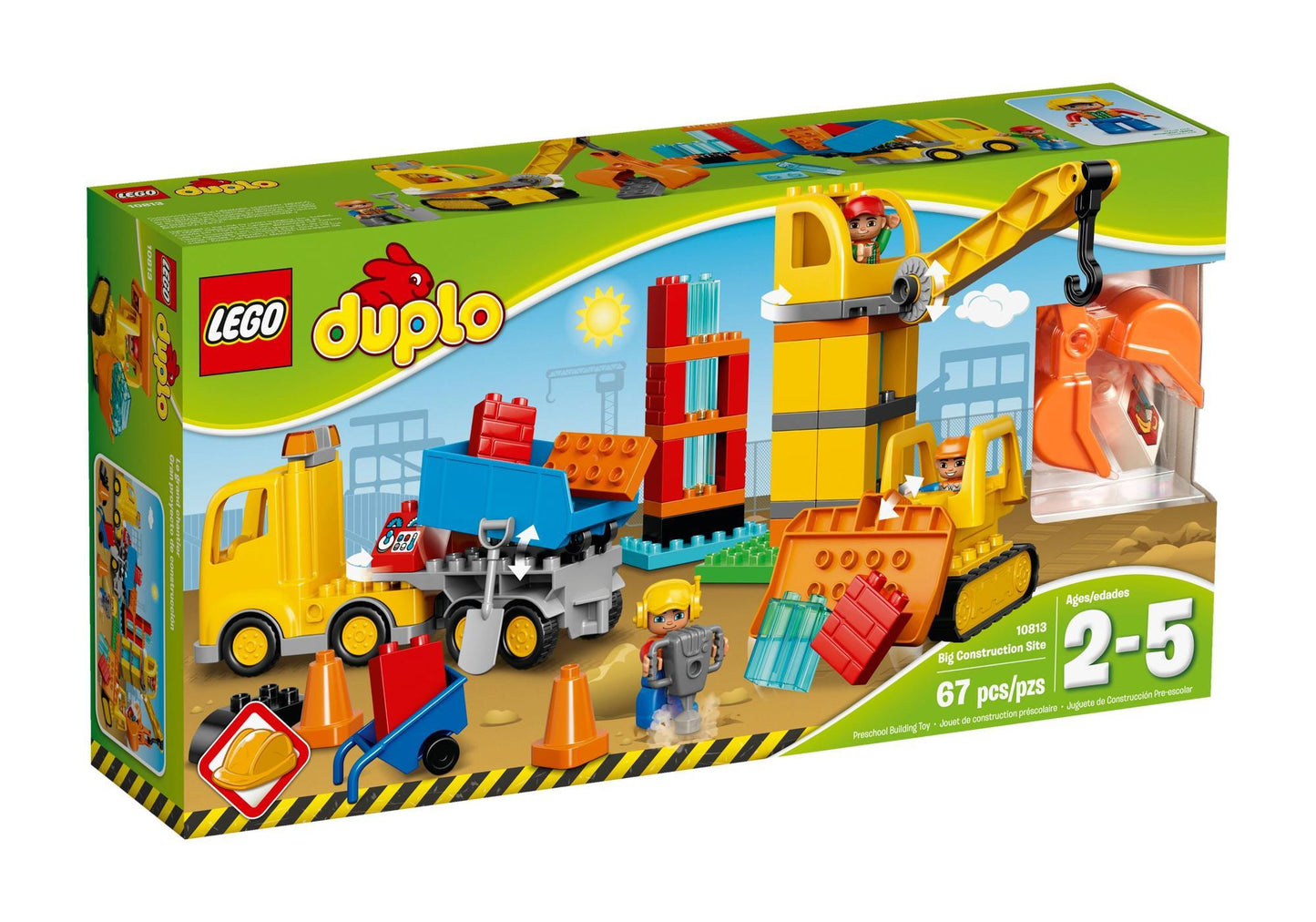 Lego 10813 DUPLO Große Baustelle - plegobil