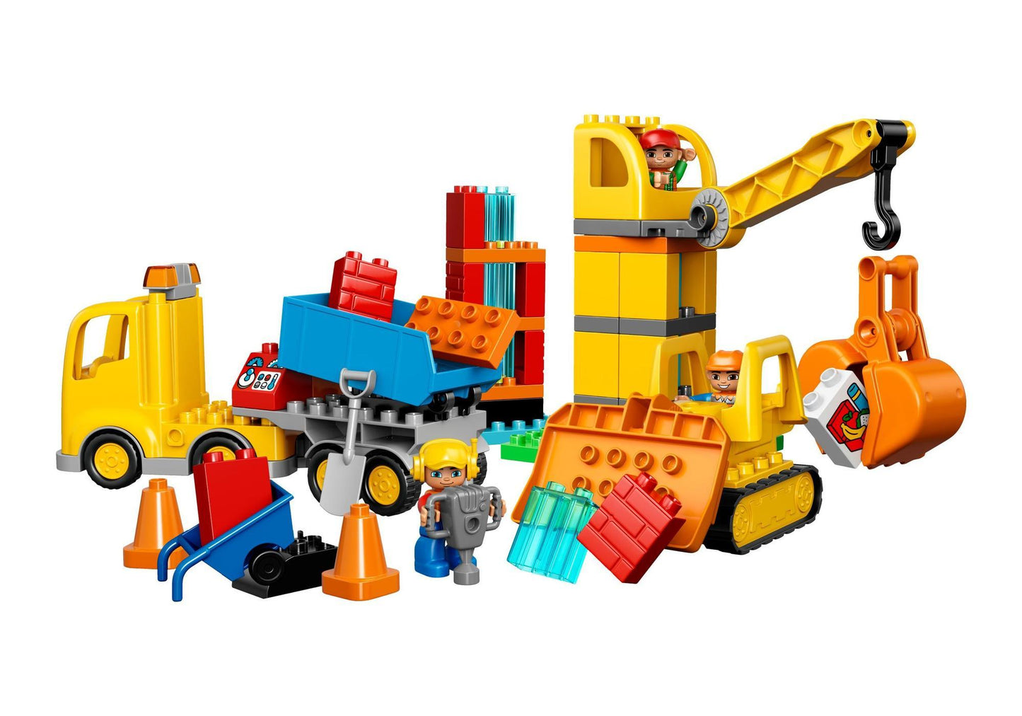 Lego 10813 DUPLO Große Baustelle - plegobil