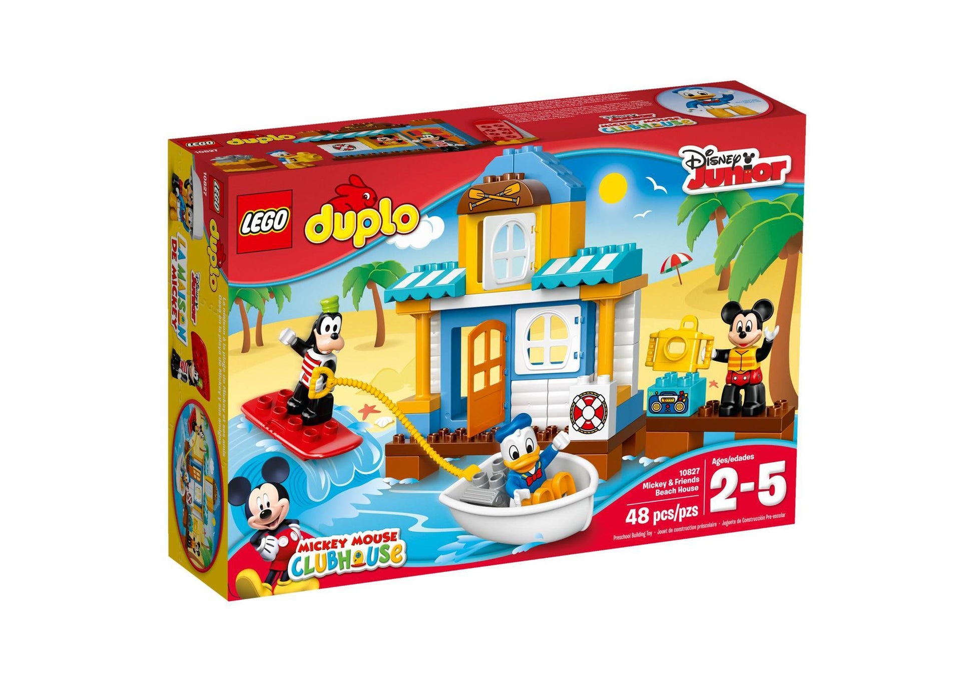 Lego 10827 DUPLO Disney Junior: Mickys Strandhaus - plegobil