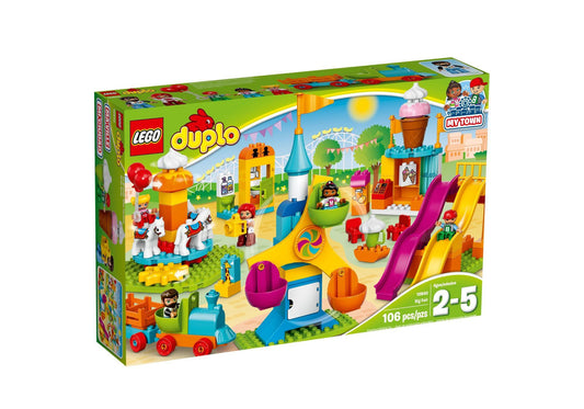 Lego 10840 DUPLO Großer Jahrmarkt - plegobil