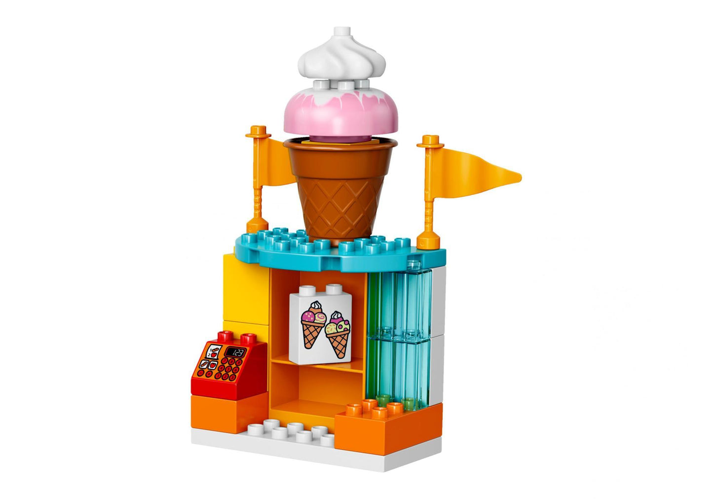 Lego 10840 DUPLO Großer Jahrmarkt - plegobil
