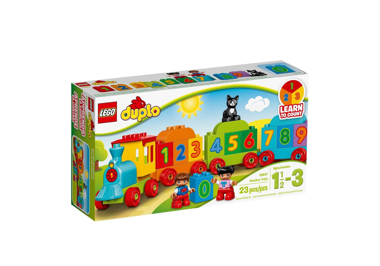 Lego 10847 DUPLO Zahlenzug - plegobil