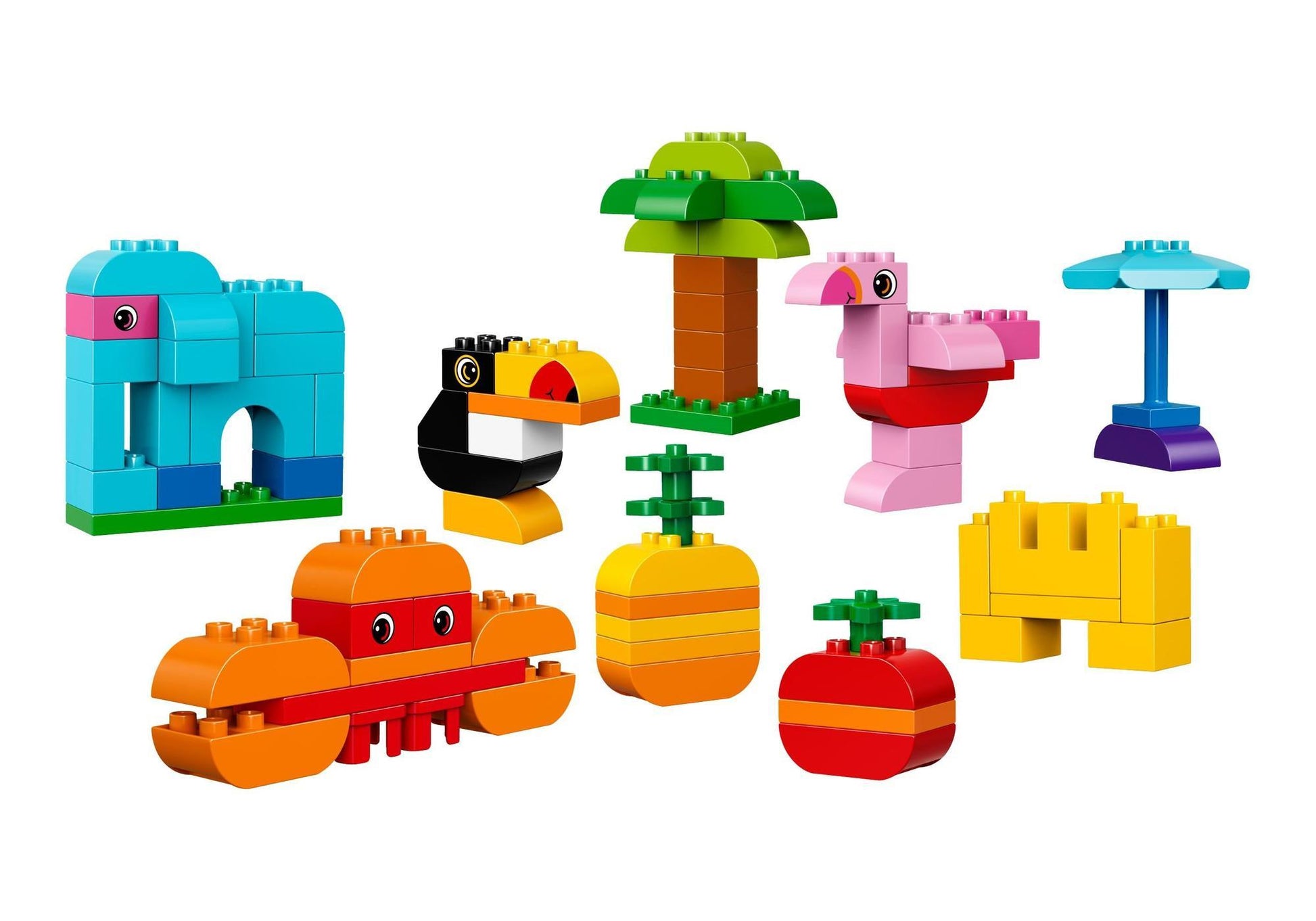 Lego 10853 DUPLO Kreativ-Bauset bunte Tierwelt - plegobil