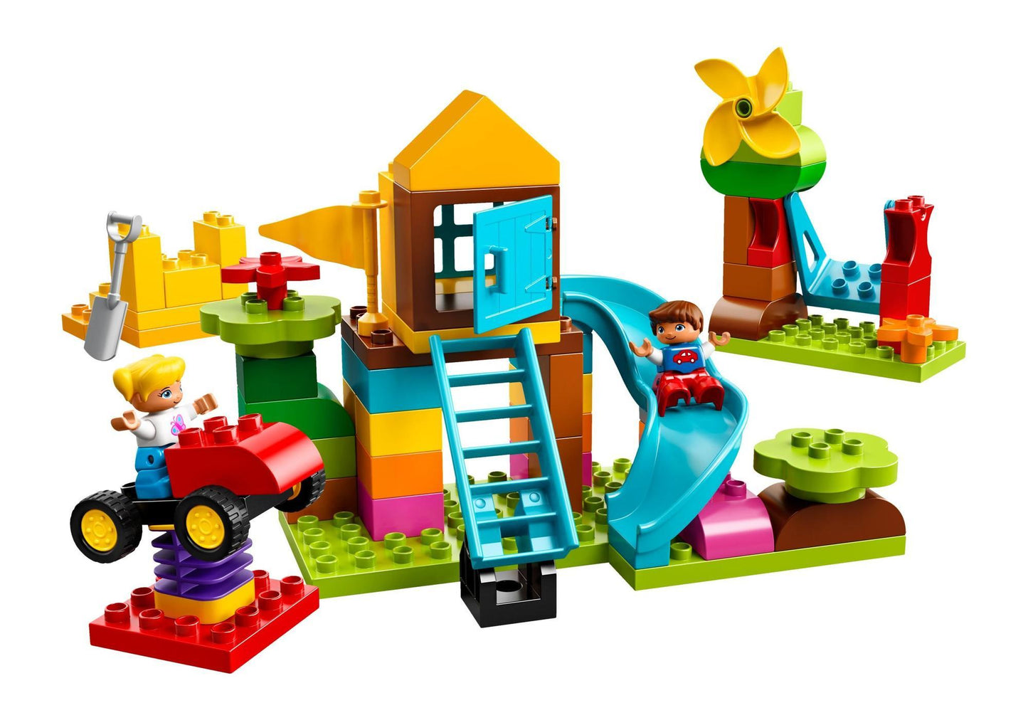 Lego 10864 DUPLO Steinebox mit großem Spielplatz - plegobil