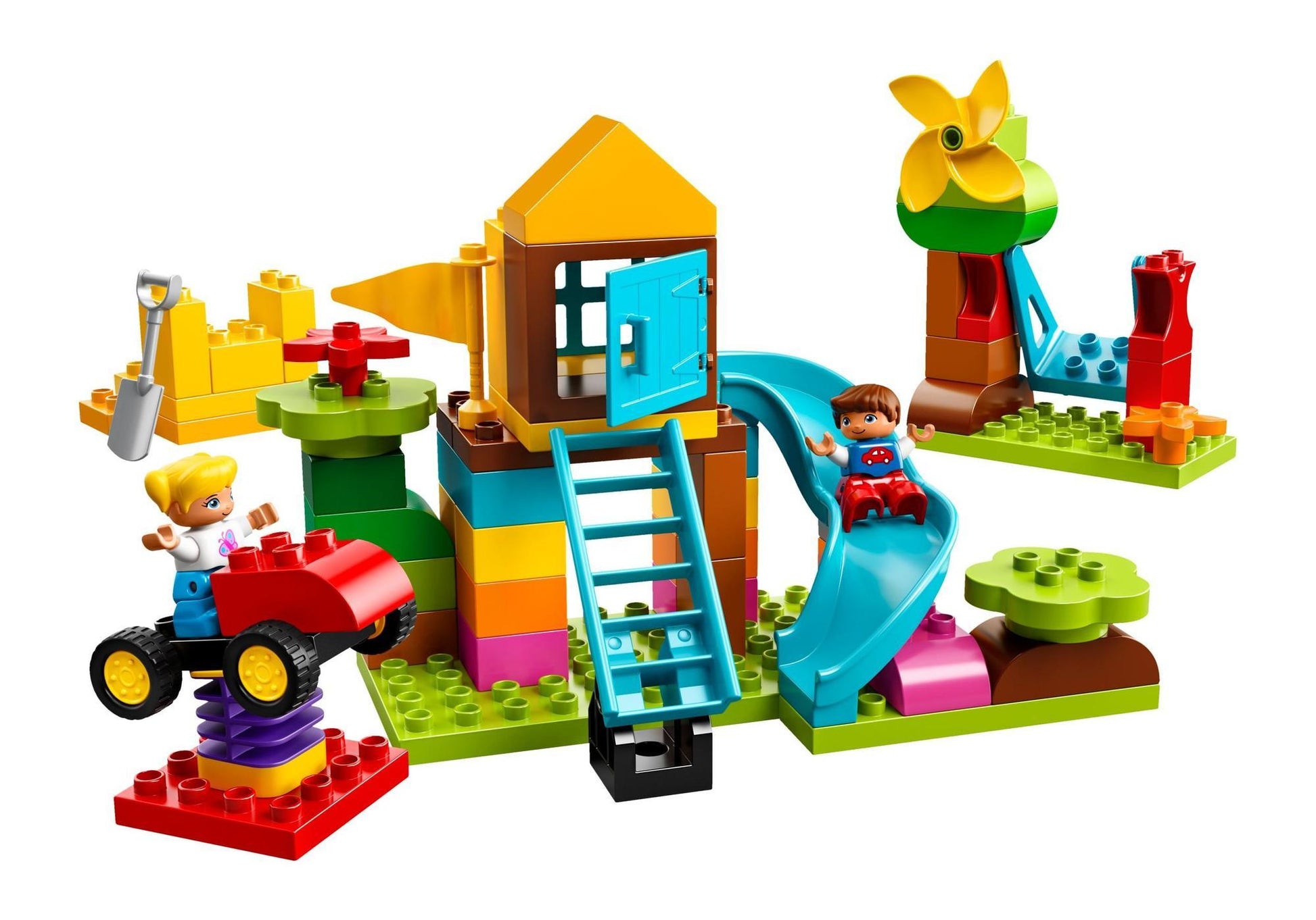Lego 10864 DUPLO Steinebox mit großem Spielplatz - plegobil