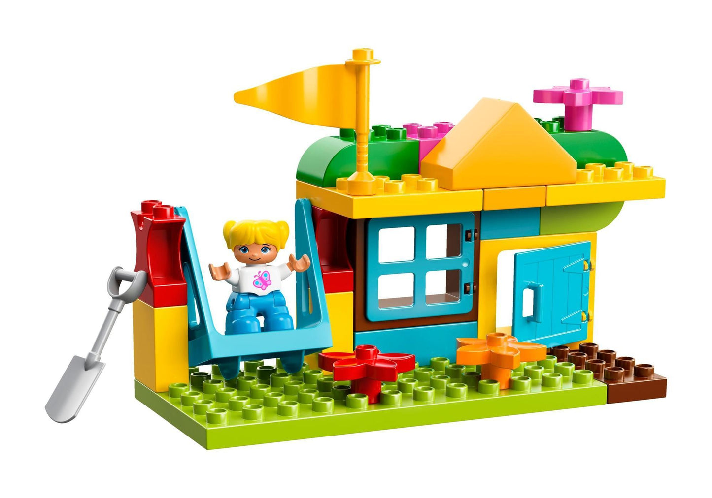 Lego 10864 DUPLO Steinebox mit großem Spielplatz - plegobil