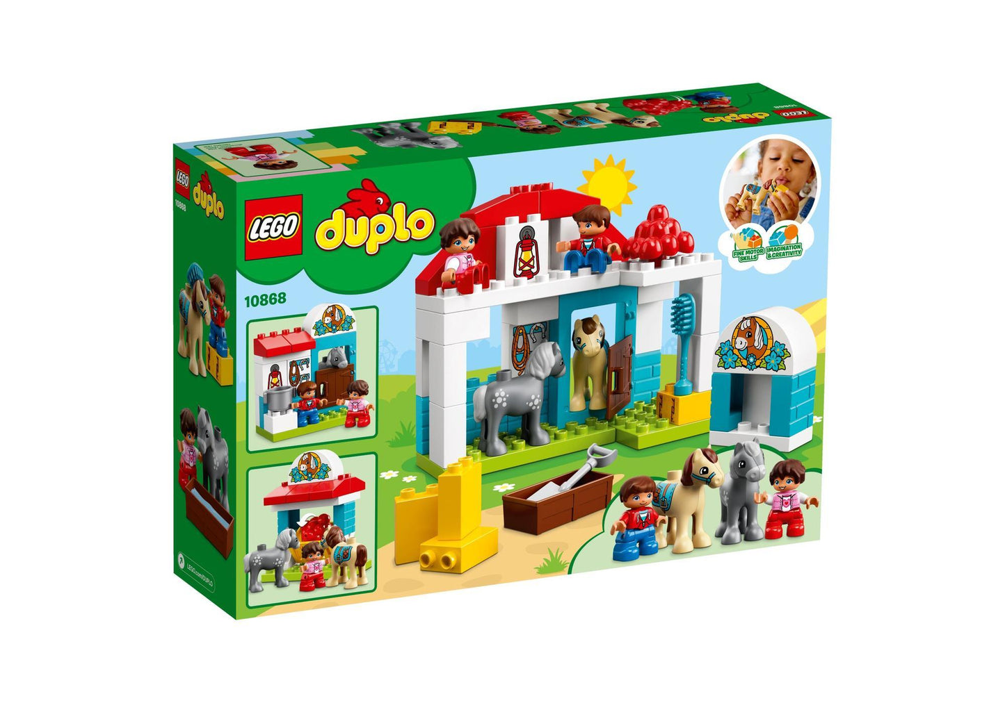 Lego 10868 DUPLO Pferdestall - plegobil