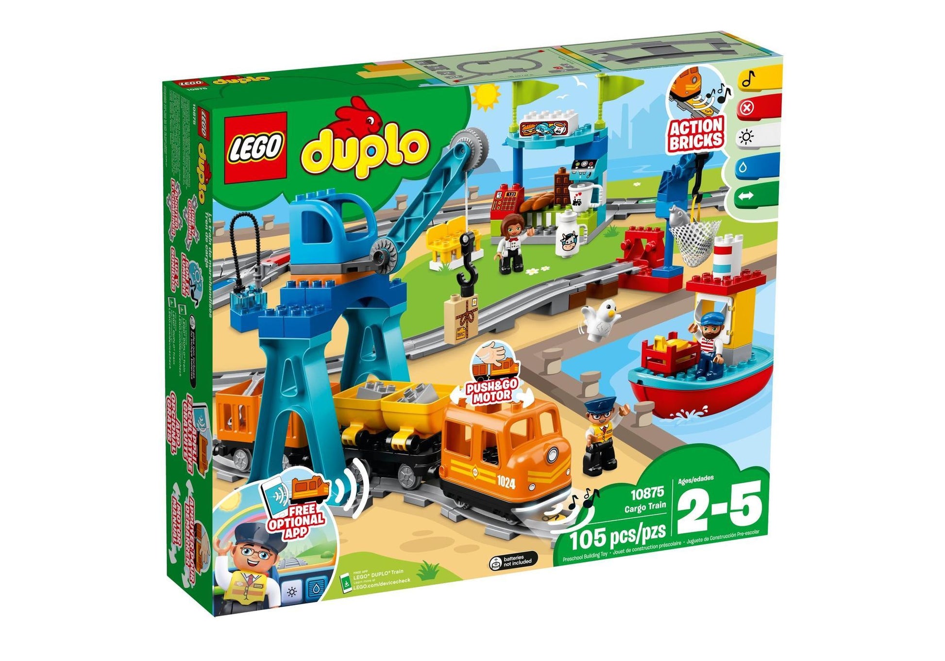 Lego 10875 DUPLO Güterzug - plegobil