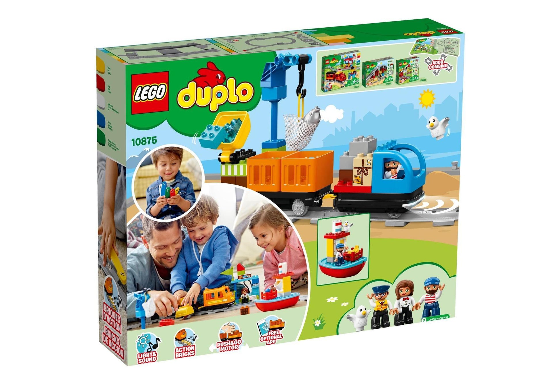 Lego 10875 DUPLO Güterzug - plegobil