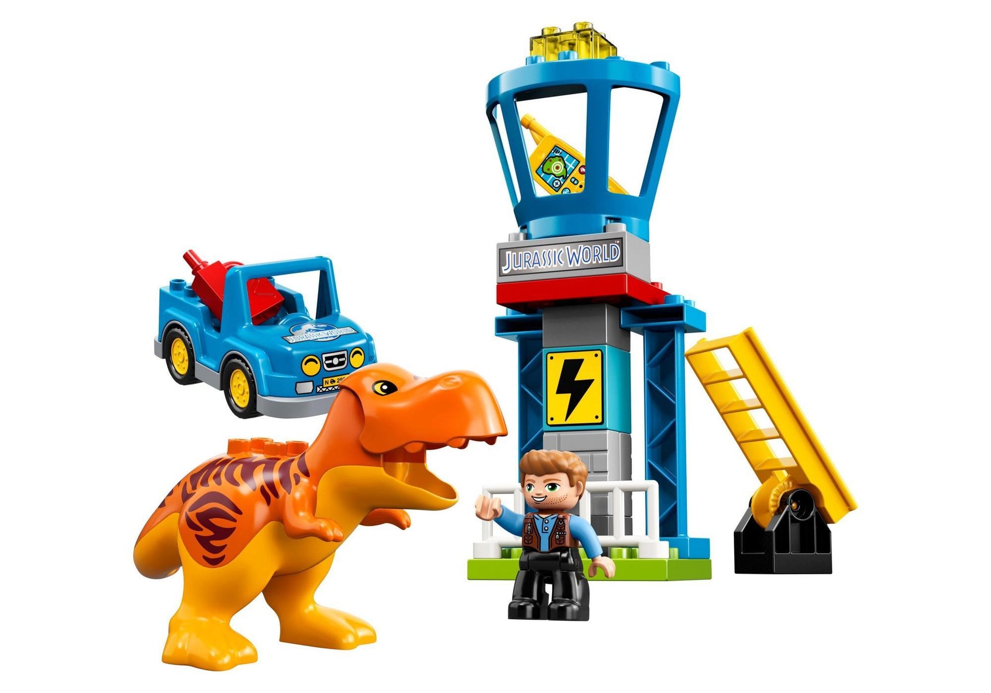 Lego 10880 DUPLO Jurassic World: T-Rex Aussichtsplattform - plegobil