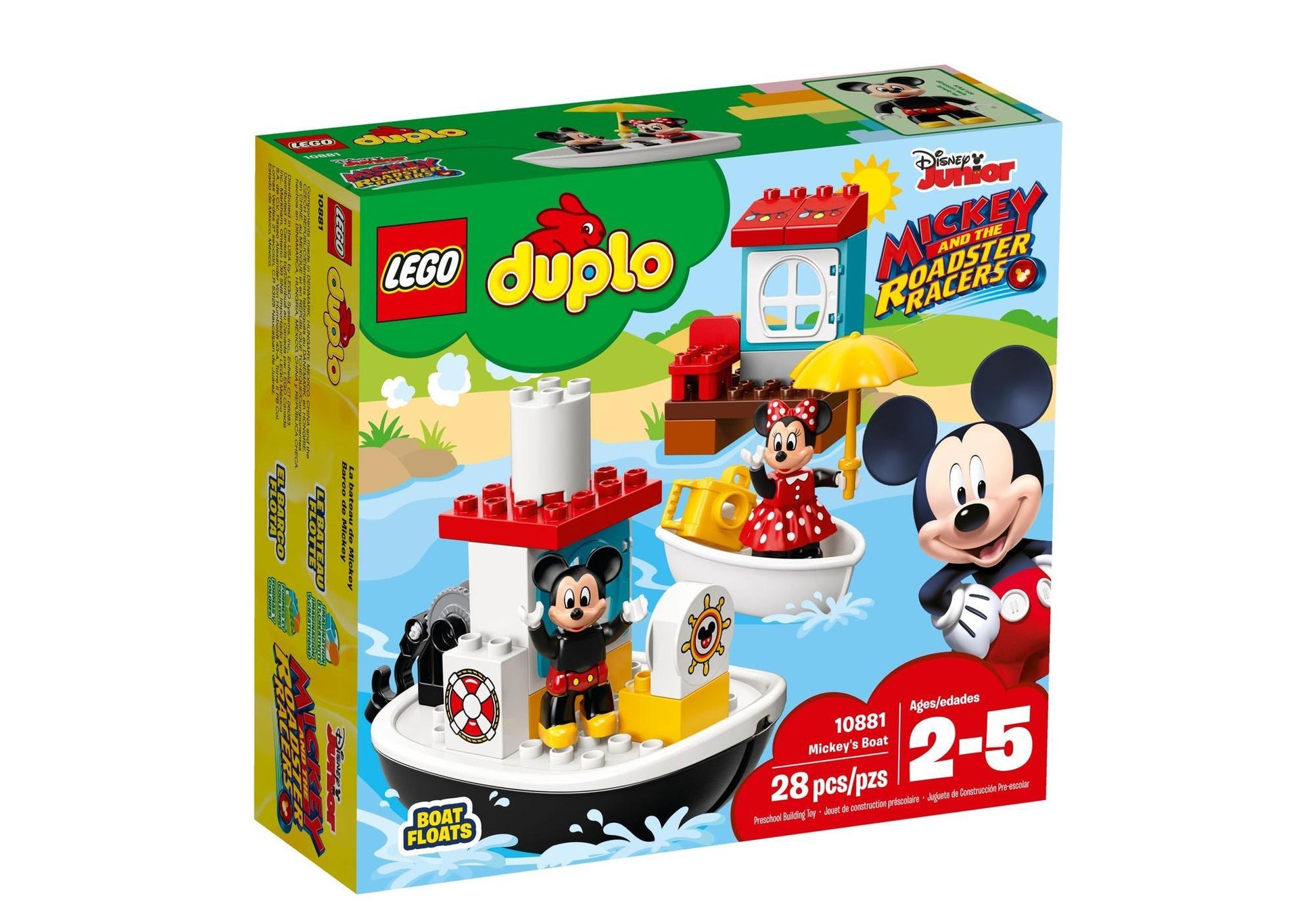 Lego 10881 DUPLO Mickys Boot - plegobil