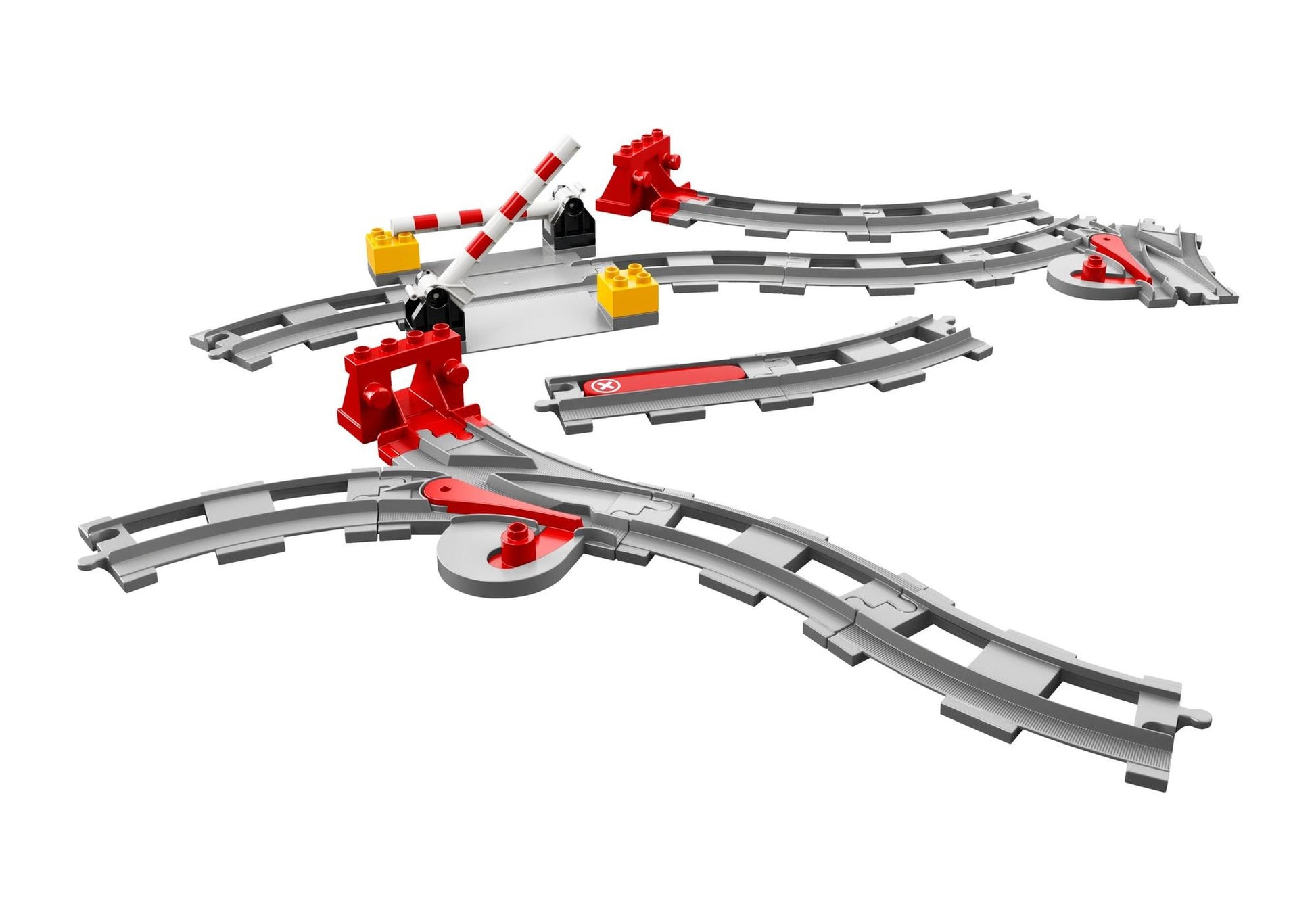 Lego 10882 DUPLO Eisenbahn Schienen - plegobil