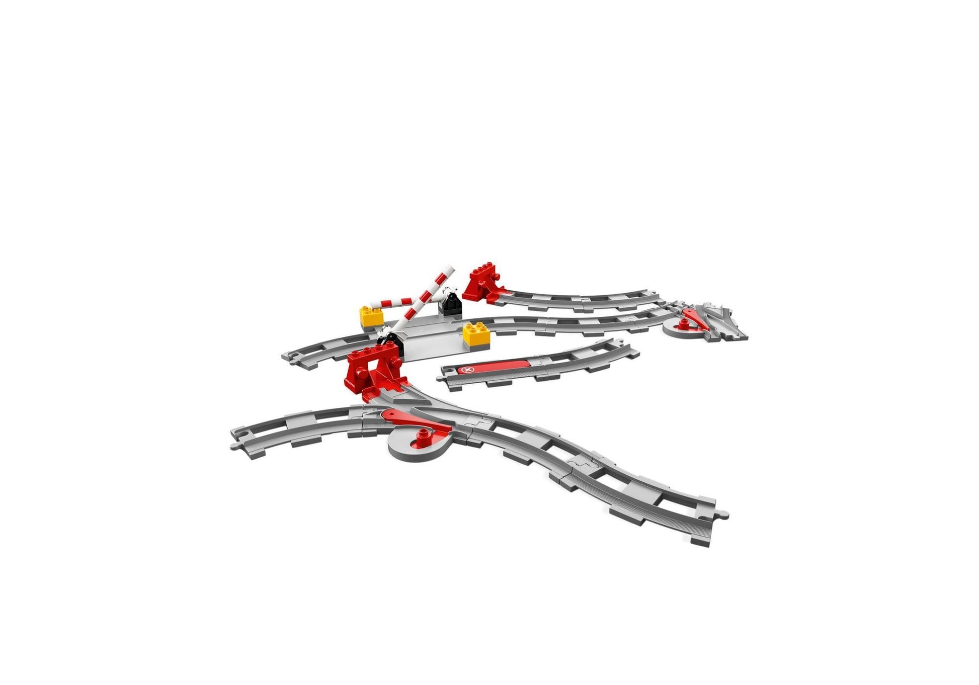 Lego 10882 DUPLO Eisenbahn Schienen - plegobil