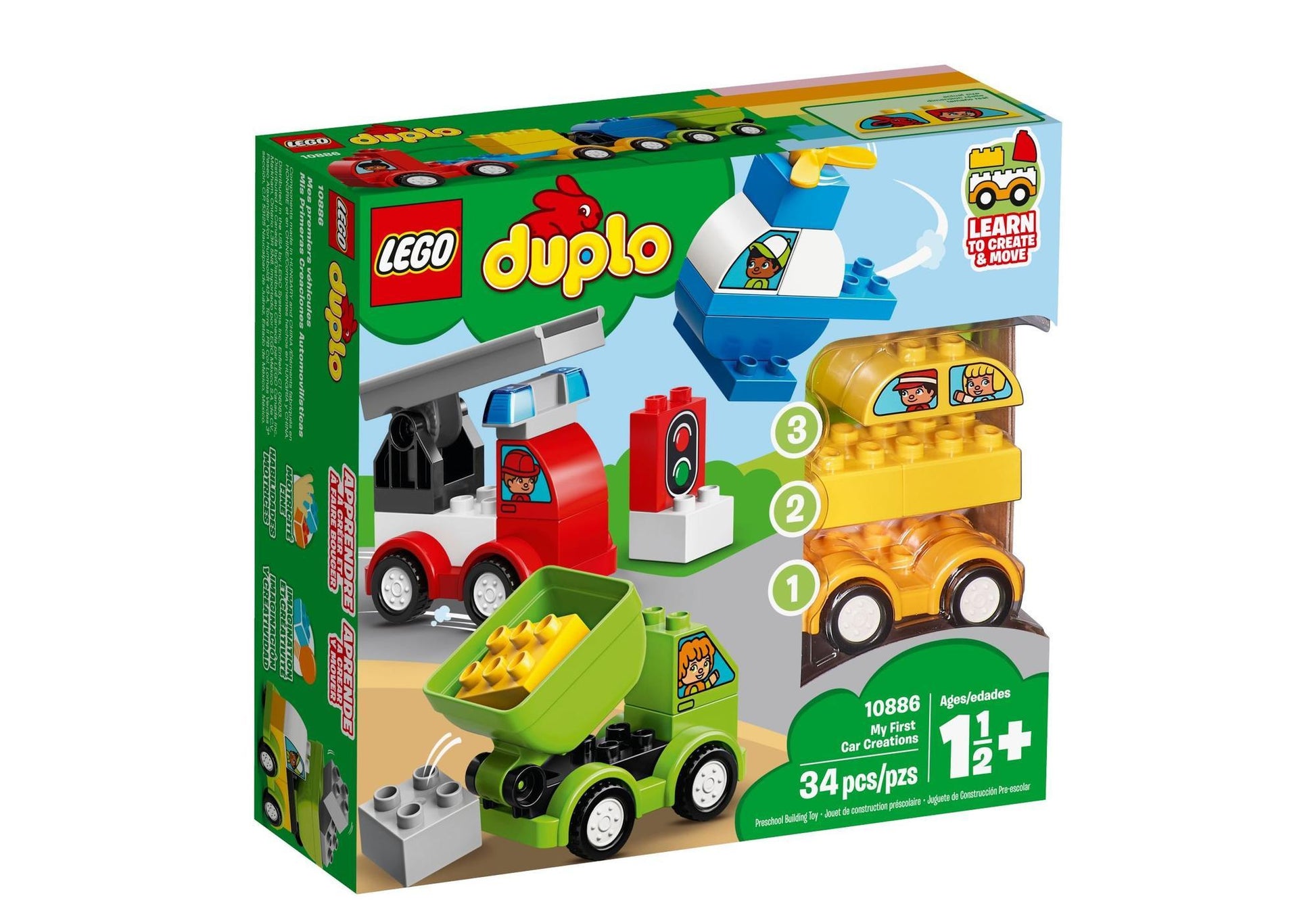 Lego 10886 DUPLO Meine ersten Fahrzeuge - plegobil