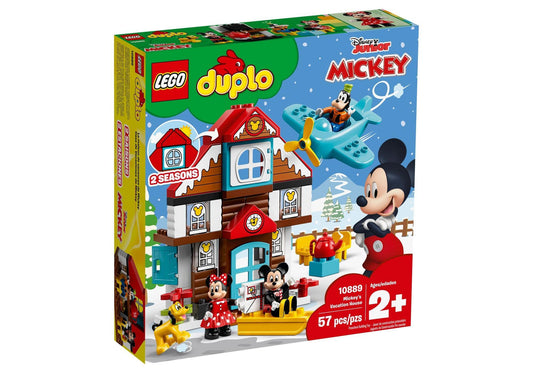 Lego 10889 DUPLO Mickys winterliches Ferienhaus - plegobil