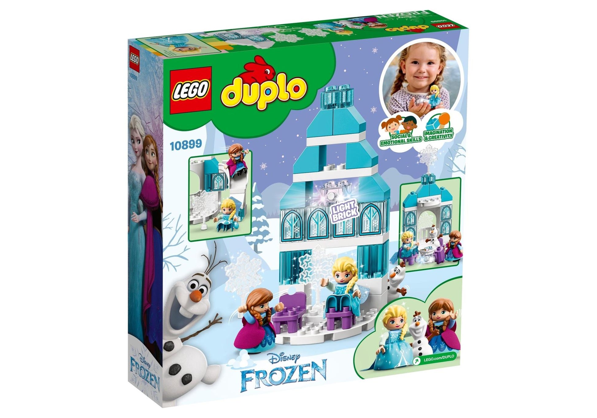 Lego 10899 DUPLO Disney Frozen: Elsas Eispalast - plegobil