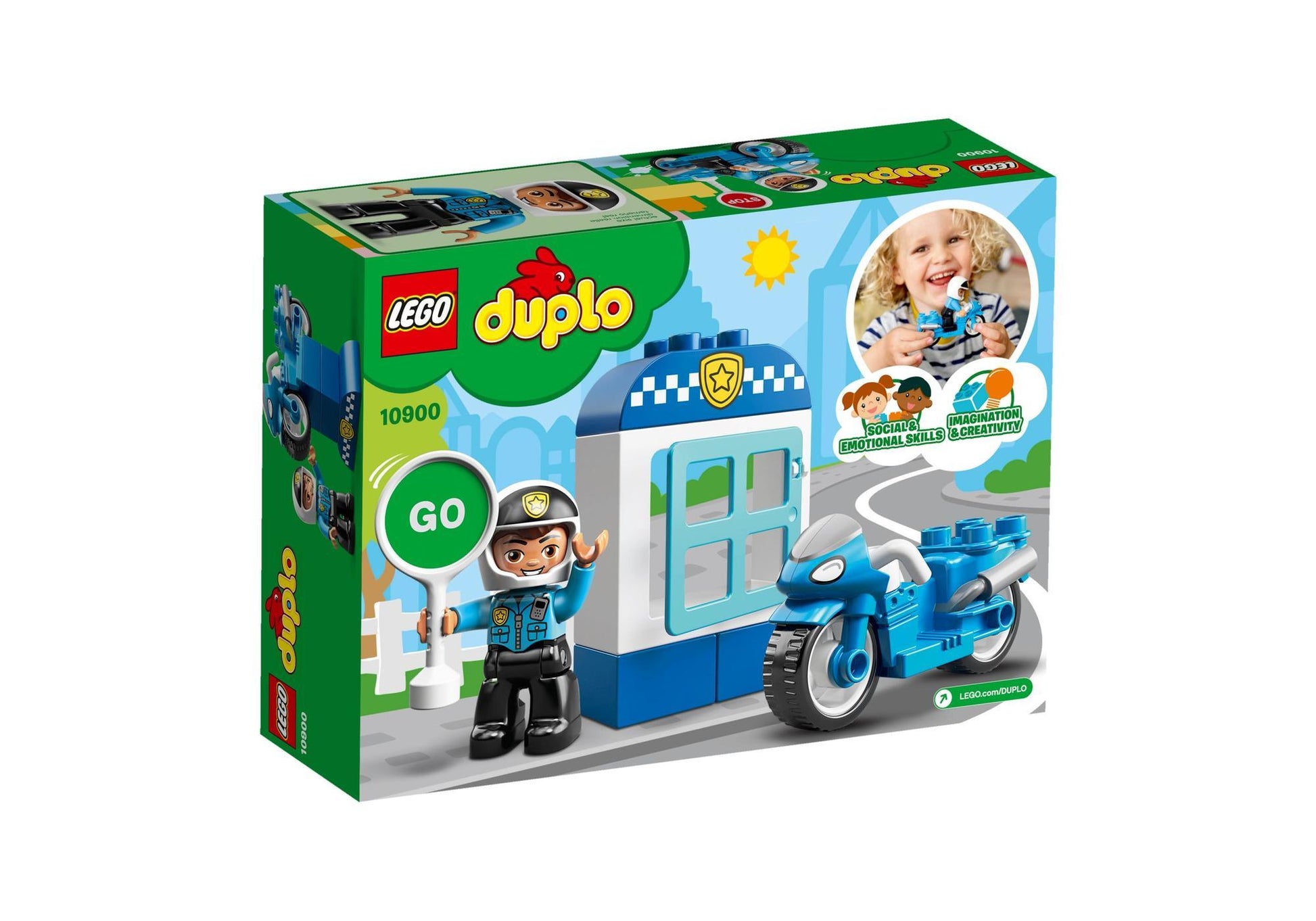 Lego 10900 DUPLO Polizeimotorrad - plegobil