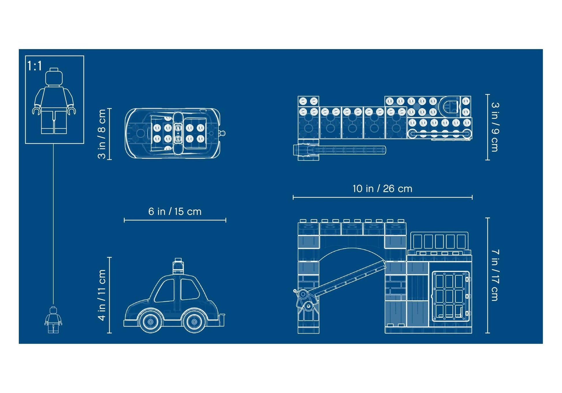 Lego 10902 DUPLO Polizeistation - plegobil