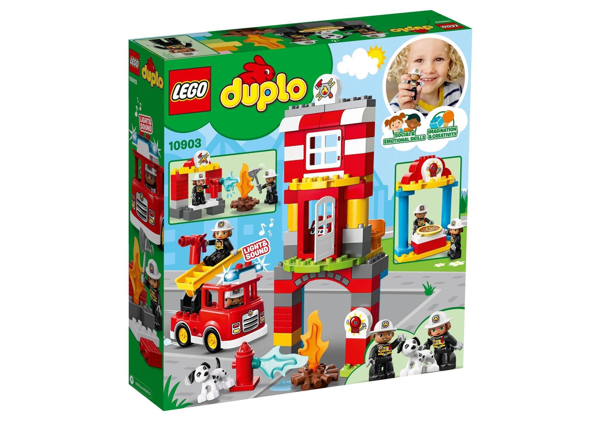 Lego 10903 DUPLO Feuerwehrwache - plegobil