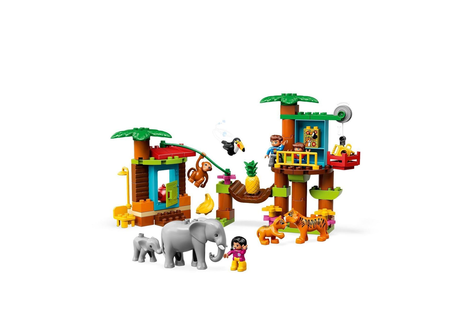 Lego 10906 DUPLO Baumhaus im Dschungel - plegobil
