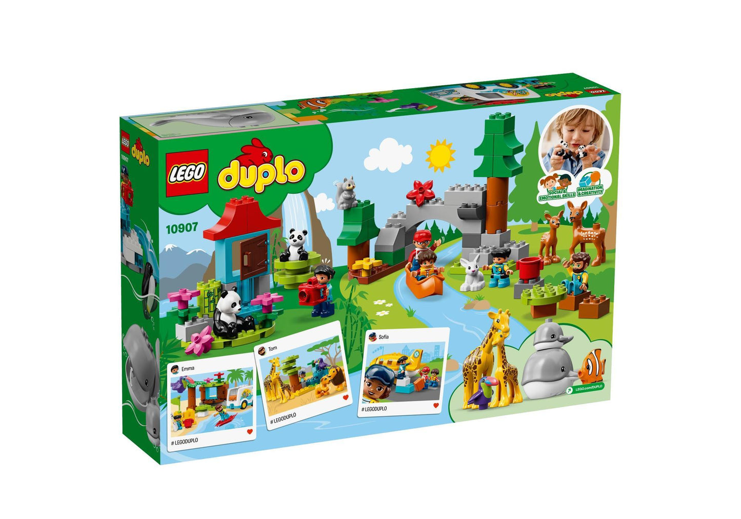 Lego 10907 DUPLO Tiere der Welt - plegobil