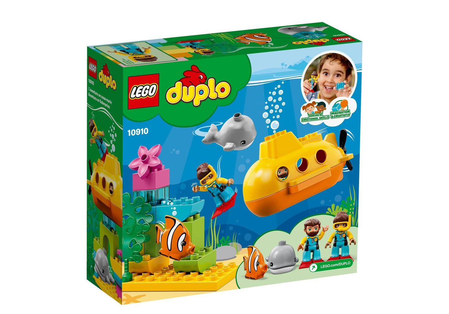 Lego 10910 DUPLO U-Boot-Abenteuer - plegobil