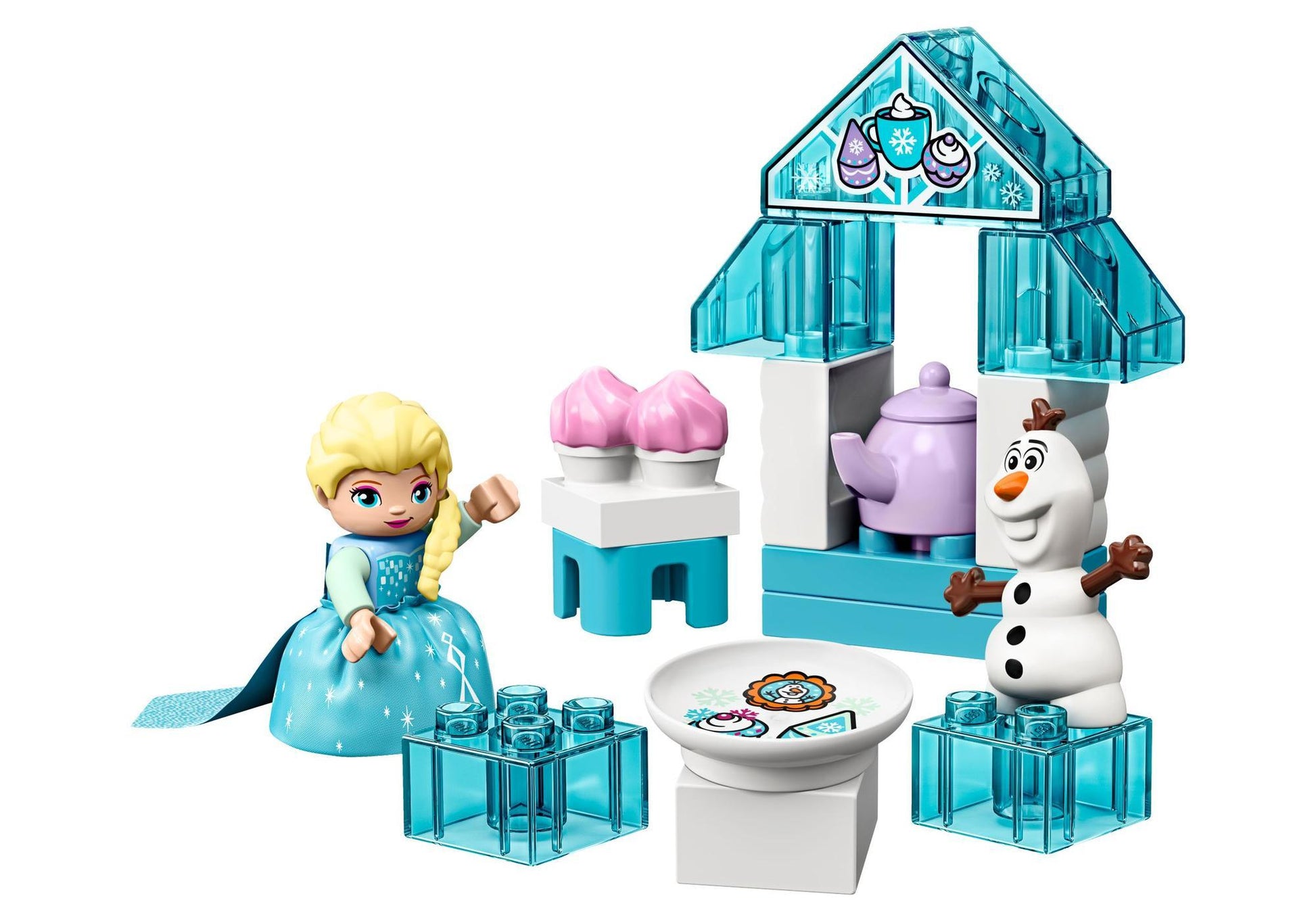 Lego 10920 DUPLO Disney Frozen: Teeparty mit Elsa und Olaf - plegobil