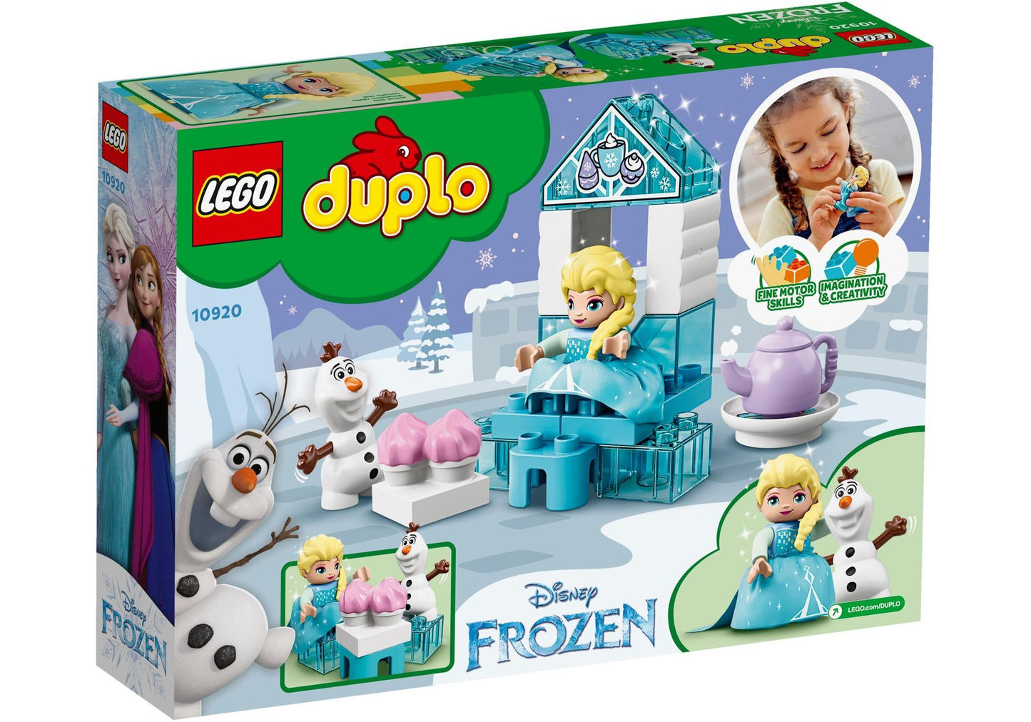 Lego 10920 DUPLO Disney Frozen: Teeparty mit Elsa und Olaf - plegobil