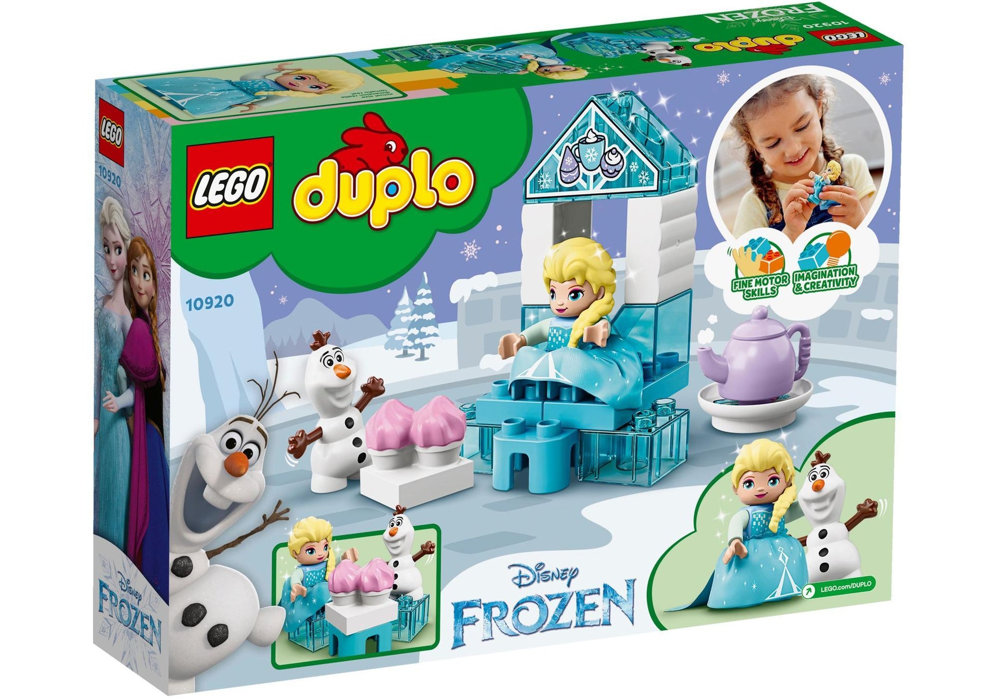 Lego 10920 DUPLO Disney Frozen: Teeparty mit Elsa und Olaf - plegobil