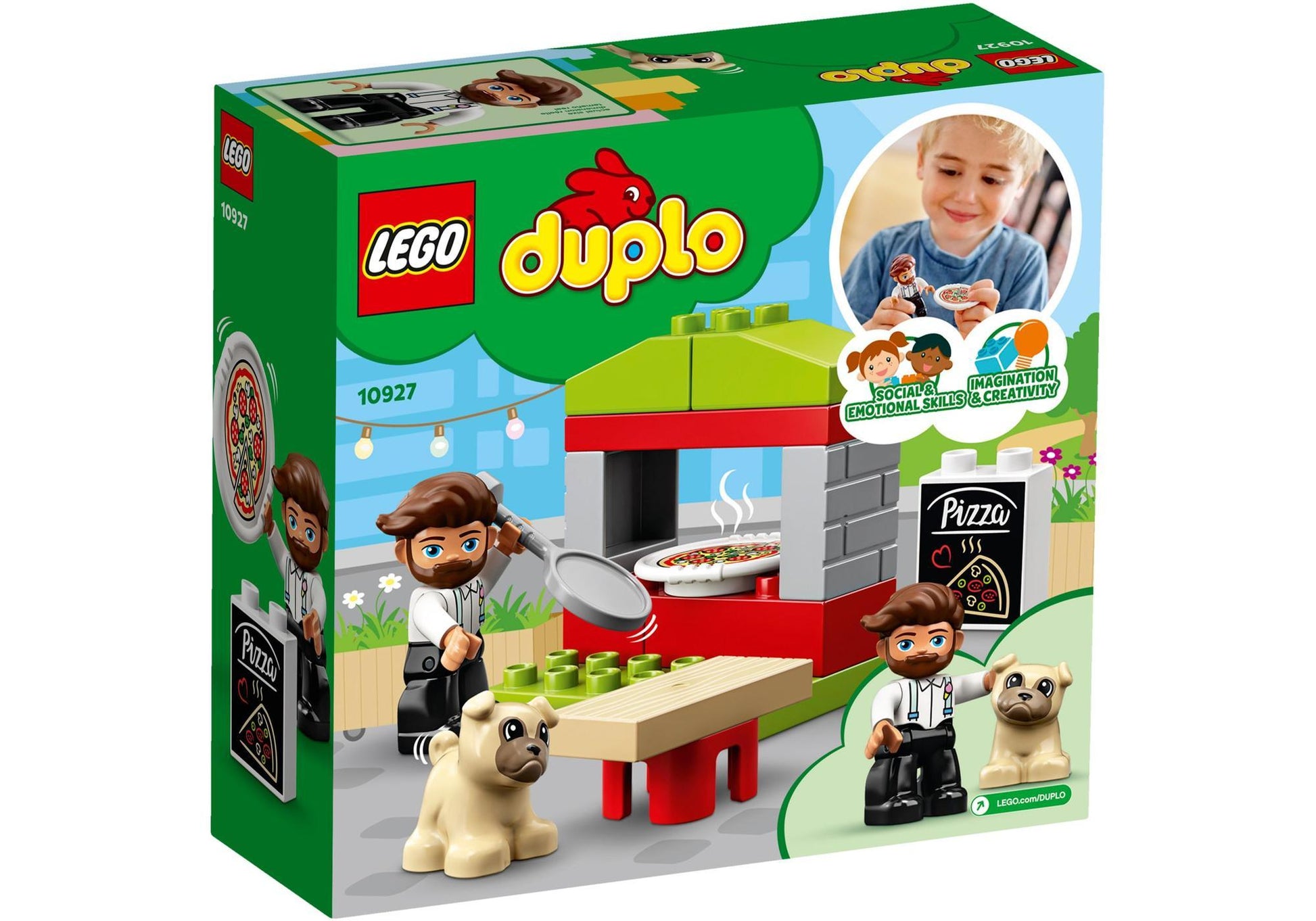 Lego 10927 DUPLO Pizza-Stand - plegobil