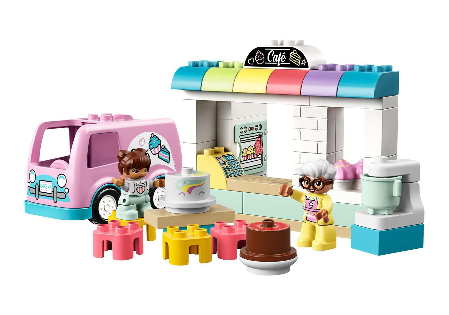 Lego 10928 DUPLO Tortenbäckerei - plegobil