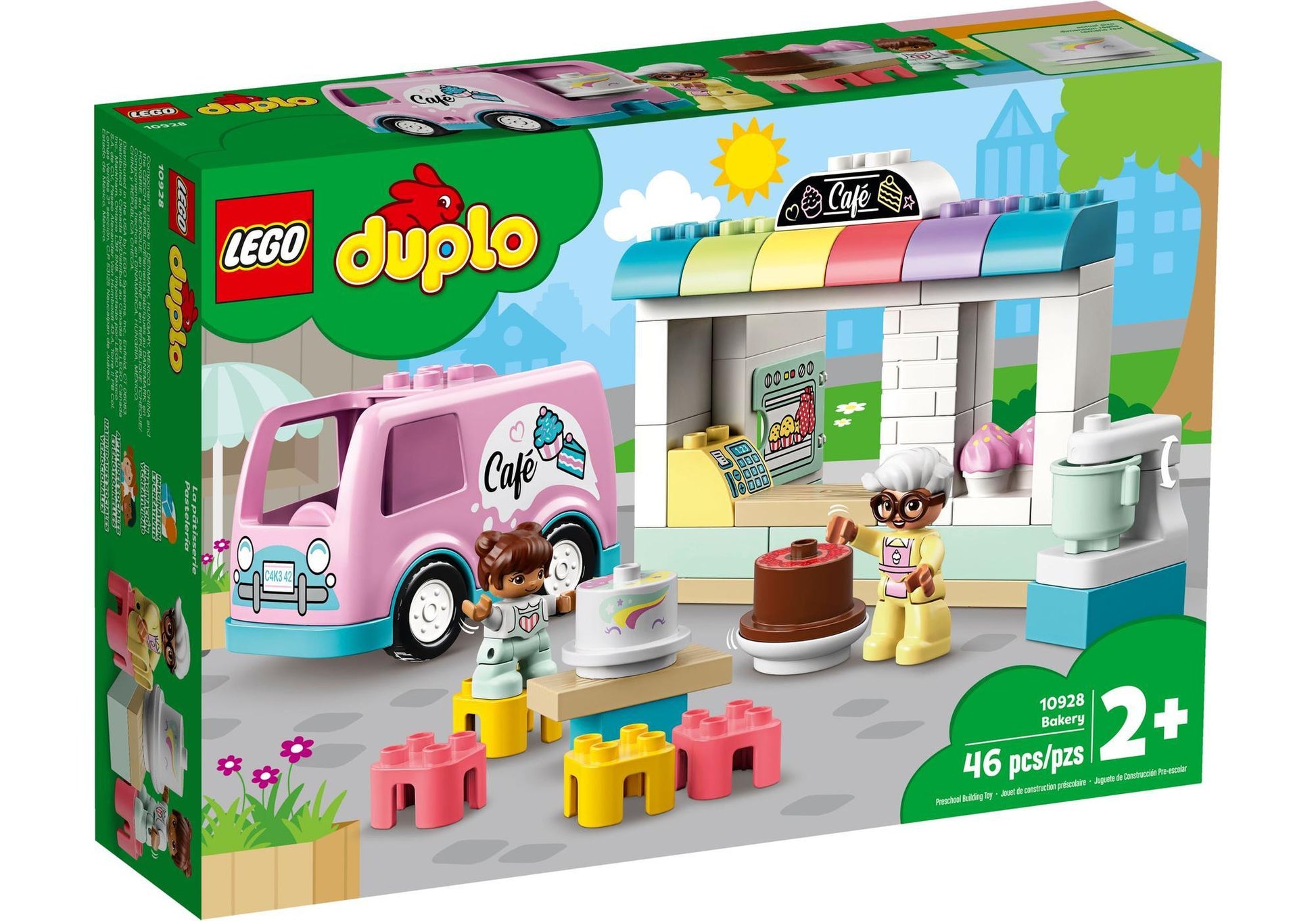 Lego 10928 DUPLO Tortenbäckerei - plegobil