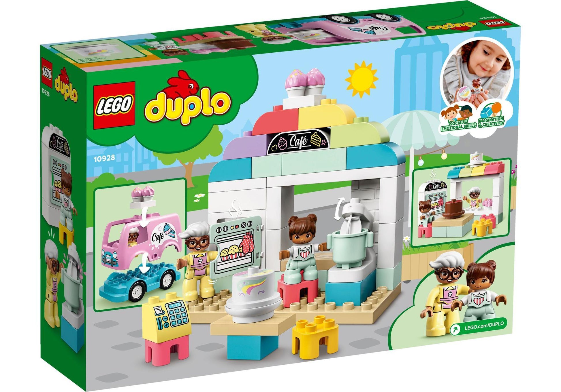 Lego 10928 DUPLO Tortenbäckerei - plegobil