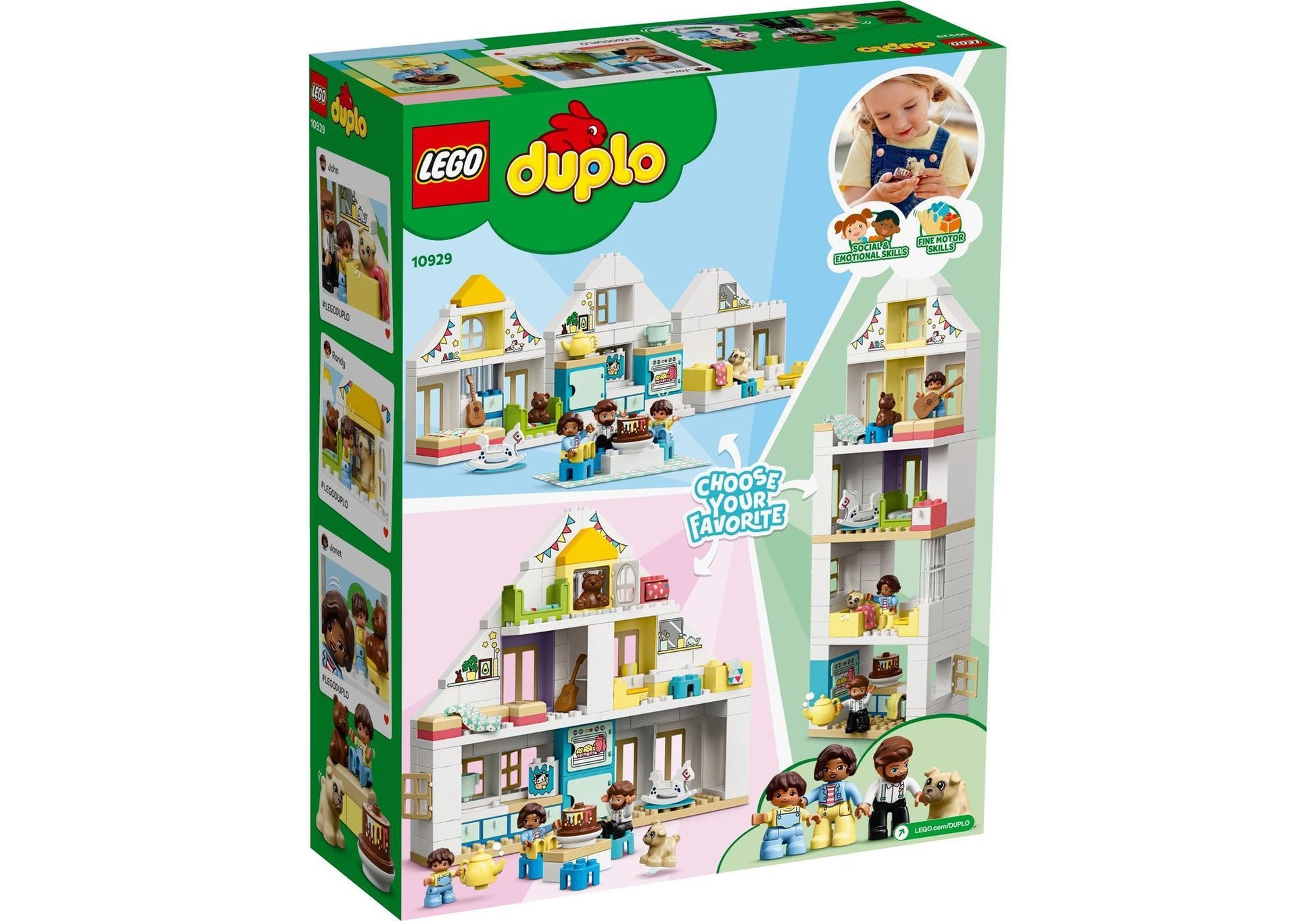 Lego 10929 DUPLO Unser Wohnhaus - plegobil