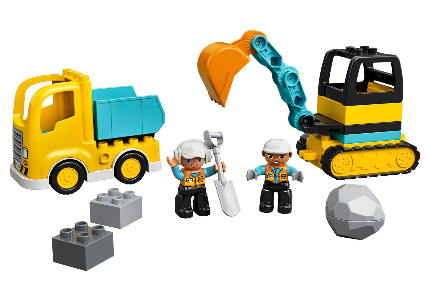 Lego 10931 DUPLO Bagger und Laster - plegobil