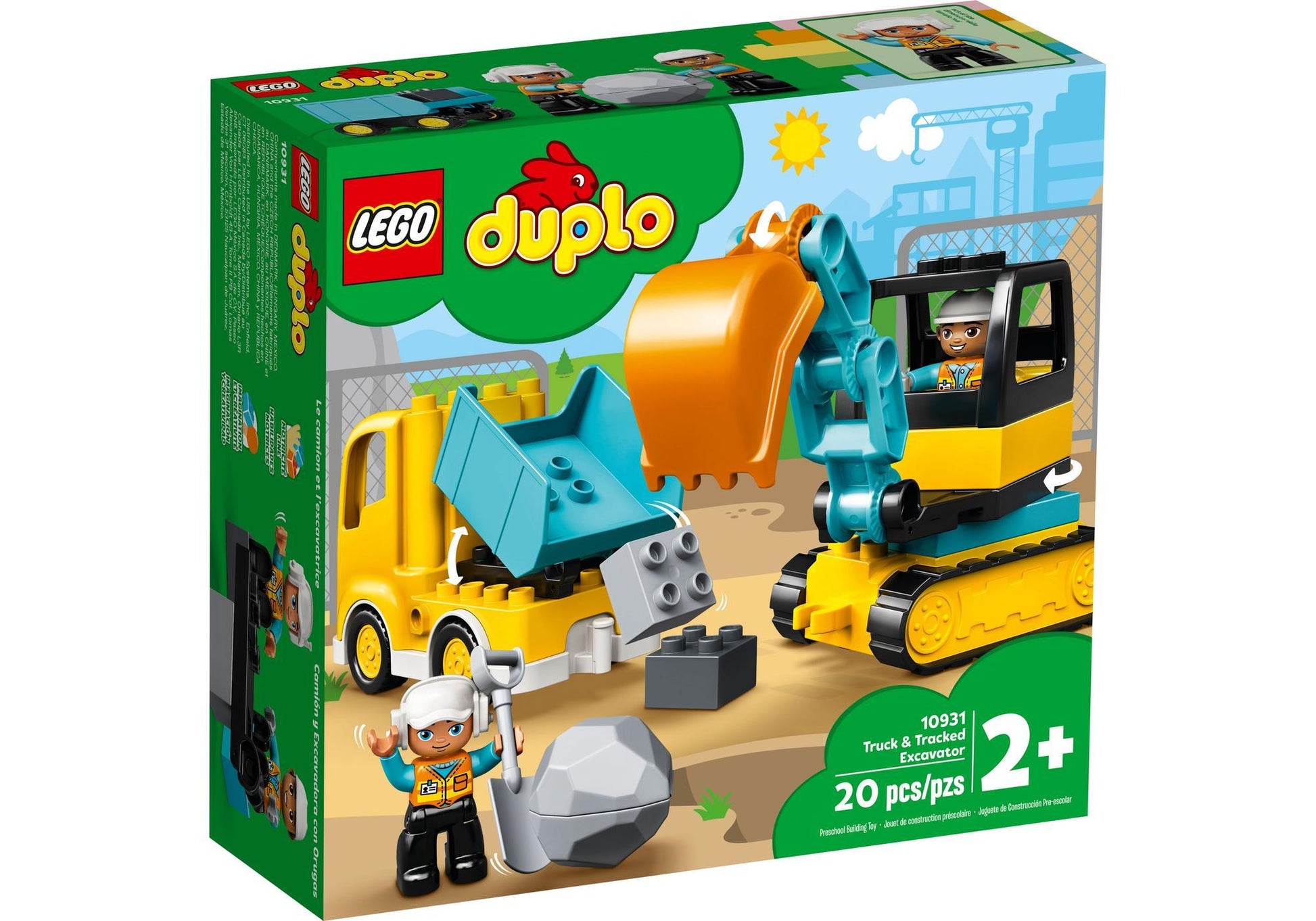 Lego 10931 DUPLO Bagger und Laster - plegobil
