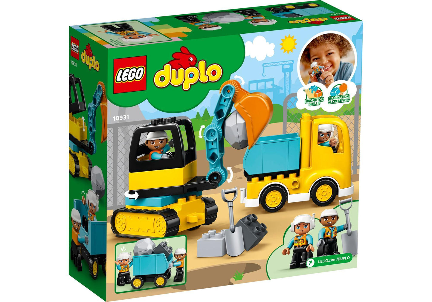 Lego 10931 DUPLO Bagger und Laster - plegobil