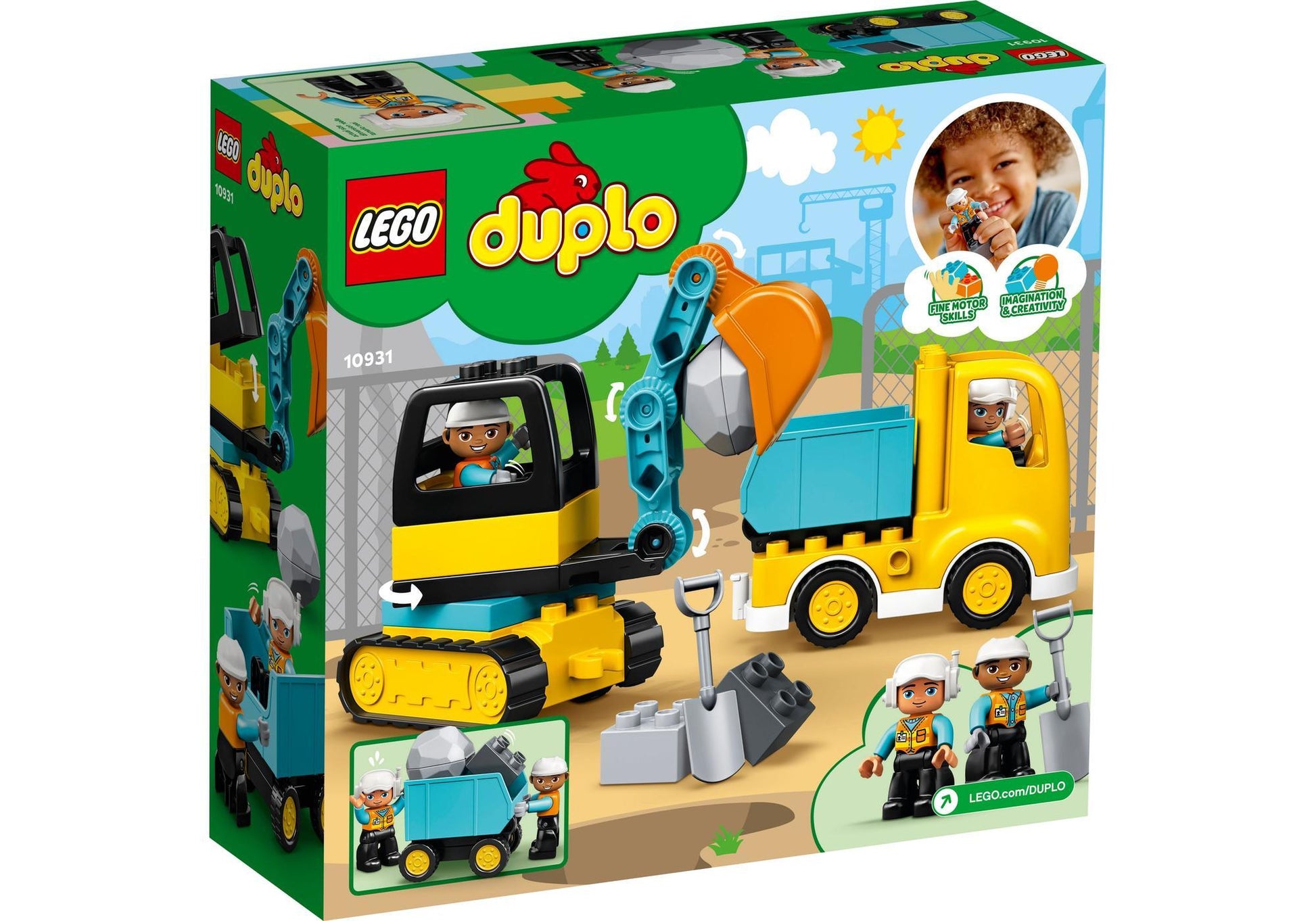 Lego 10931 DUPLO Bagger und Laster - plegobil