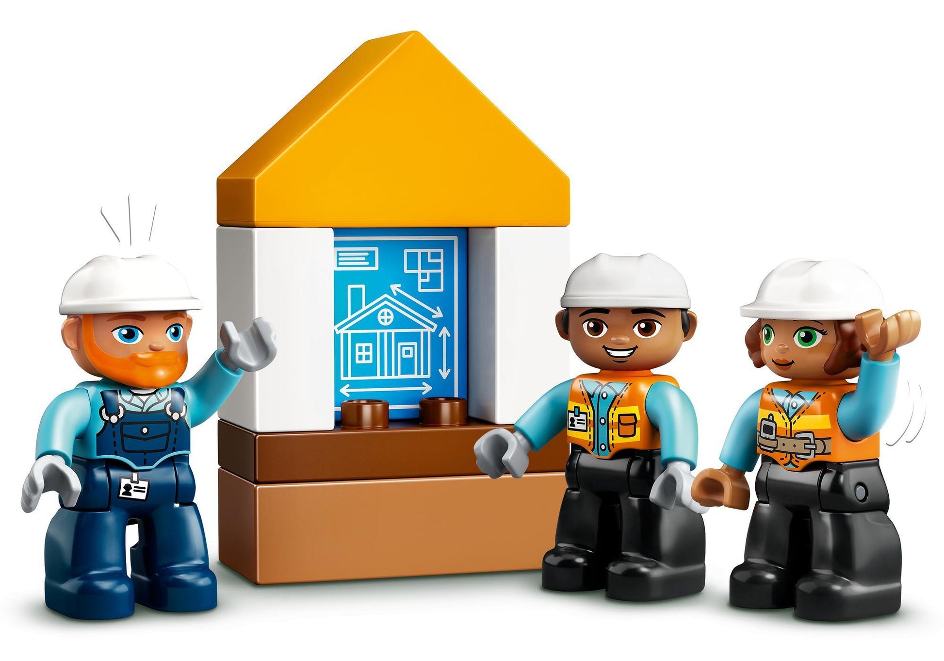 Lego 10932 DUPLO Baustelle mit Abrissbirne - plegobil