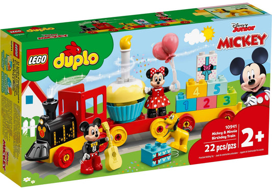 Lego 10941 DUPLO Disney Micky: Mickys und Minnies Geburtstagszug - plegobil