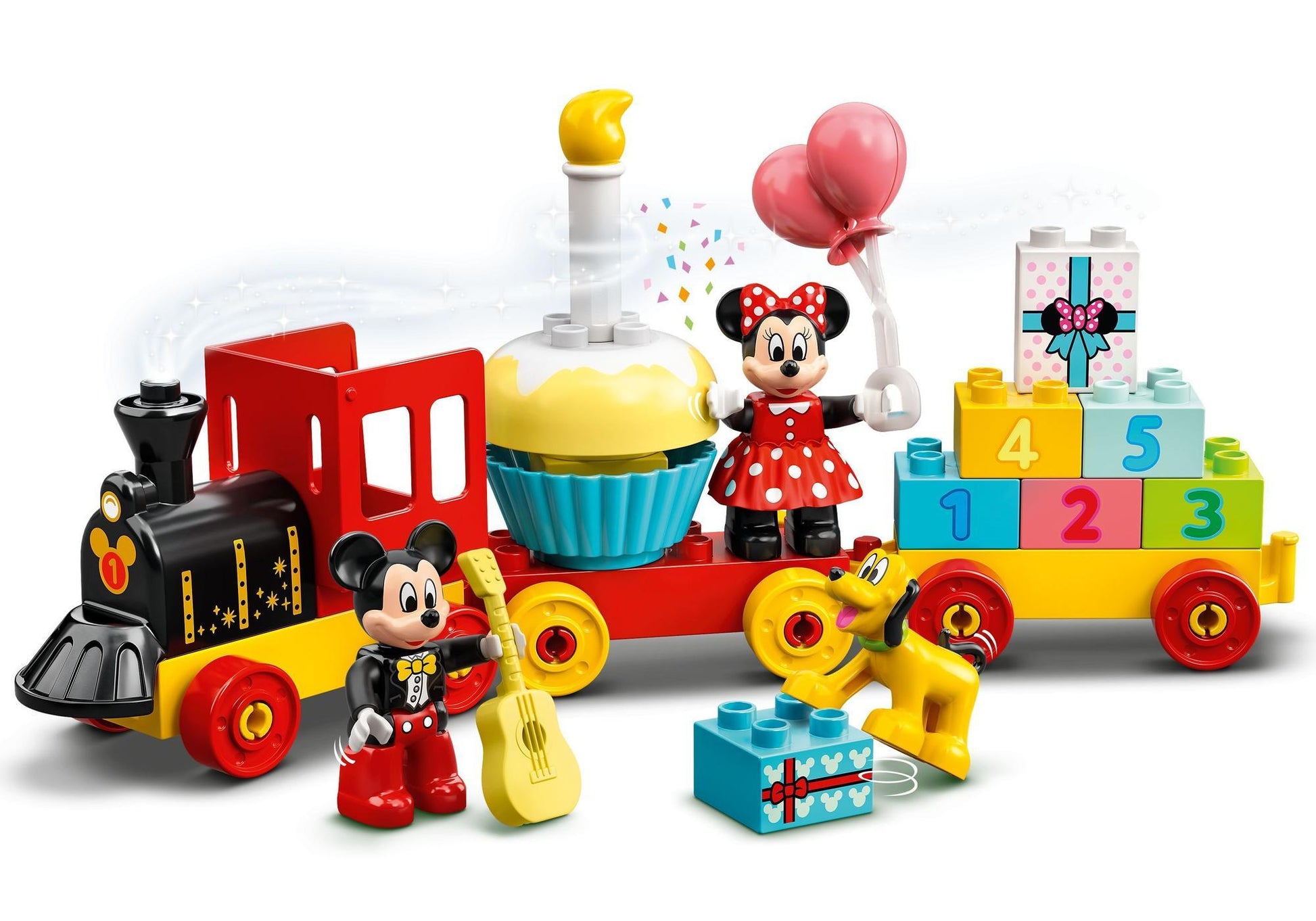 Lego 10941 DUPLO Disney Micky: Mickys und Minnies Geburtstagszug - plegobil